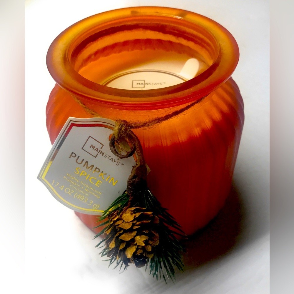 Pumpkin Spice 17.4 oz jar candle